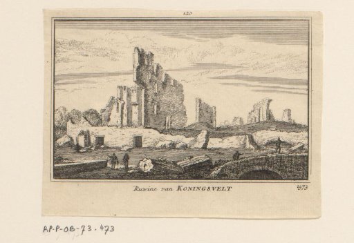View of the Ruins of the Convent of Koningsveld, 1573