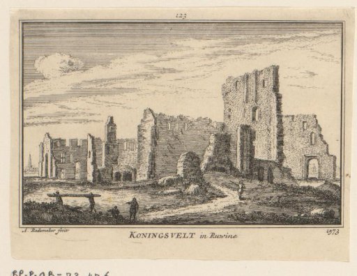 View of the Ruins of the Convent of Koningsveld, 1573