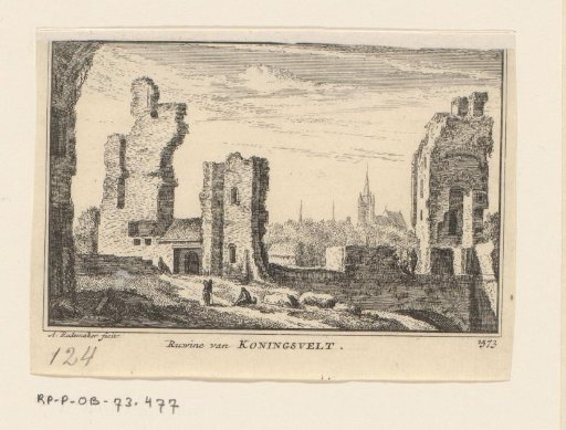 View of the Ruins of the Convent of Koningsveld, 1573
