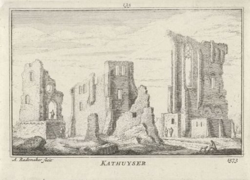 View of the Ruins of the Charterhouse near Delft, 1573
