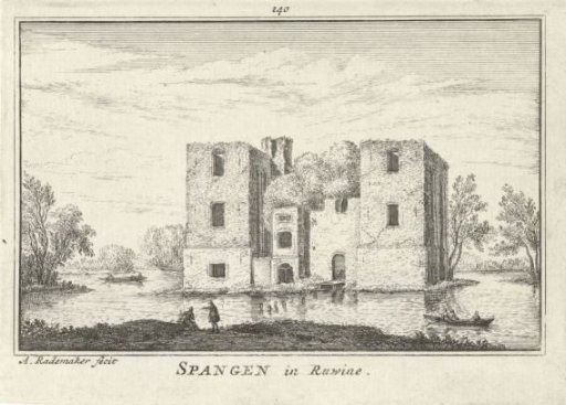 View of the Ruin of Castle Spangen, 1573
