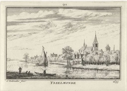 View of IJsselmonde, 1633