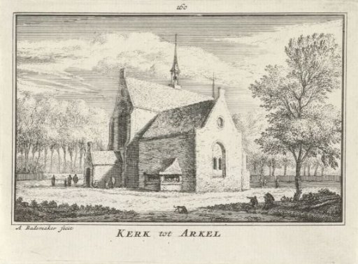View of the Church at Arkel, 1631