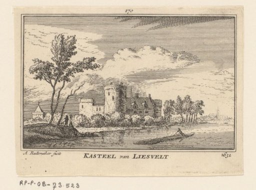 View of Castle Liesveld, 1631