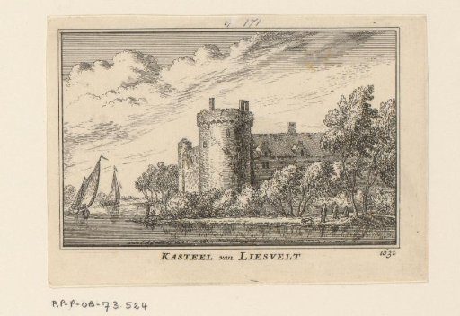 View of Castle Liesveld, 1631