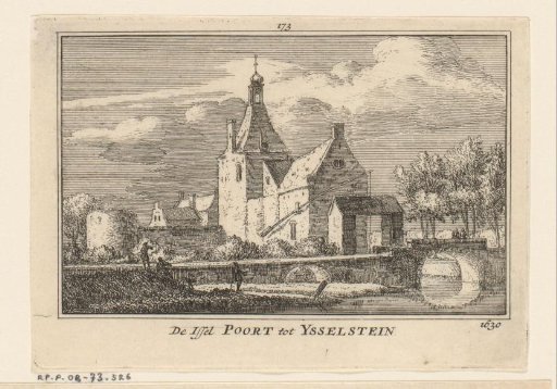 View of the IJsselpoort at IJsselstein, 1630
