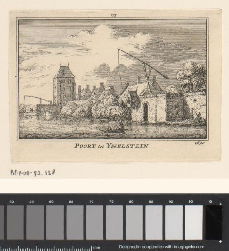 View of the IJsselpoort at IJsselstein, 1630