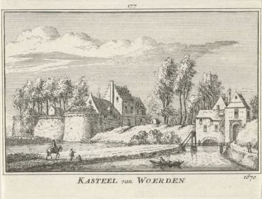View of Woerden Castle, 1670