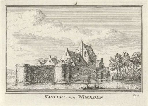 View of Woerden Castle, 1600