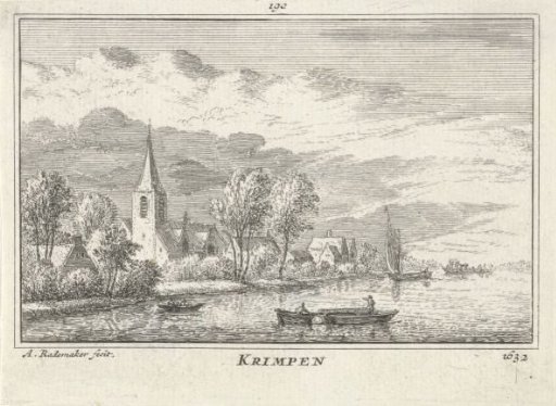 View of Krimpen aan de Lek, 1632