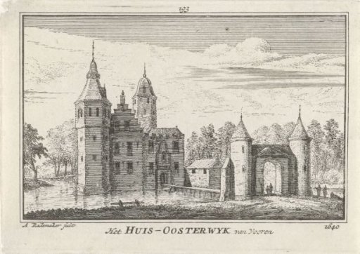 View of Huis Oosterwijk, 1640