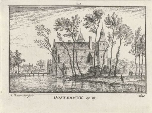 View of Huis Oosterwijk, 1640