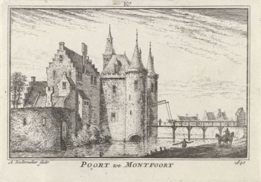View of Montfoort Castle, 1640