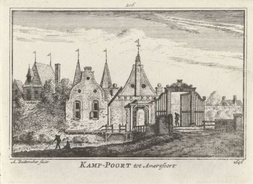 View of the Kamperbuitenpoort at Amersfoort, 1646