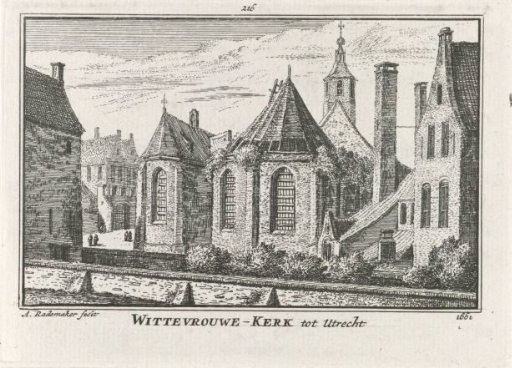 View of the Wittevrouwenklooster in Utrecht, 1661
