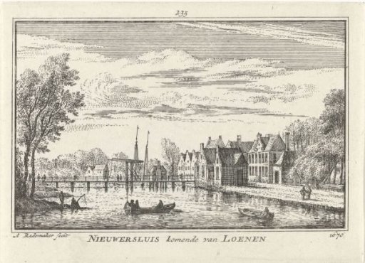 View of Nieuwersluis, 1670