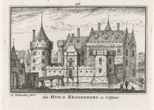 Huis Kronenburg on the Vecht