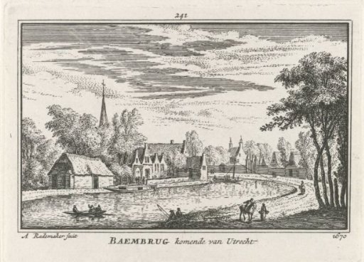 View of Baambrugge, 1670