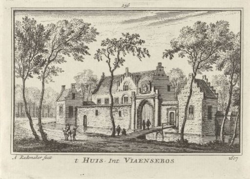 View of Ameliastein House, 1607