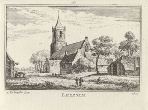 View of Leersum, 1630