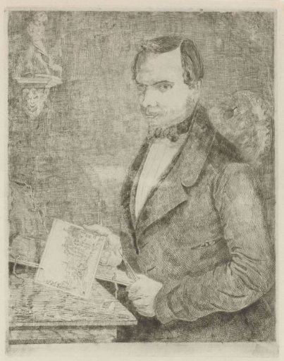 Self-Portrait of Eberhard Cornelis Rahms