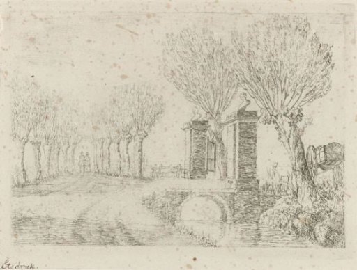 Entrance to the Country Estate 't Paradijs'