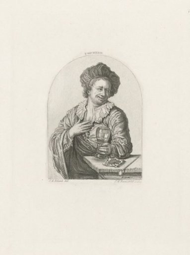 Man with a Roemer and Tobacco