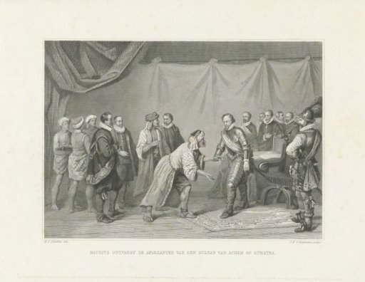 Maurice Receiving the Ambassadors of the Sultan of Aceh, 1602