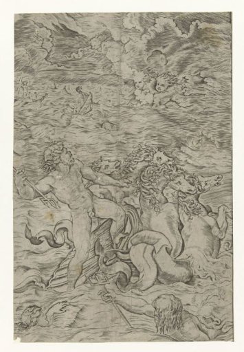 Jupiter Calms the Storm at Sea