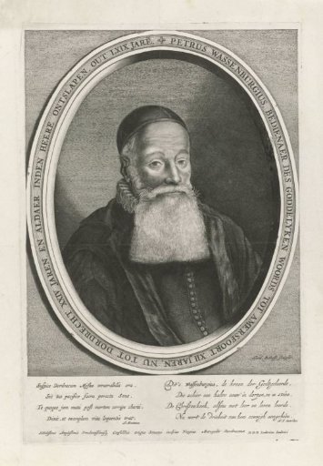 Portrait of Petrus Wassenburgh at the Age of 69