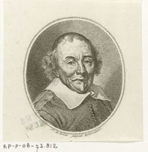 Portrait of Joost van den Vondel