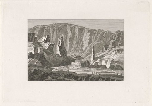 View of the spring of Vaucluse