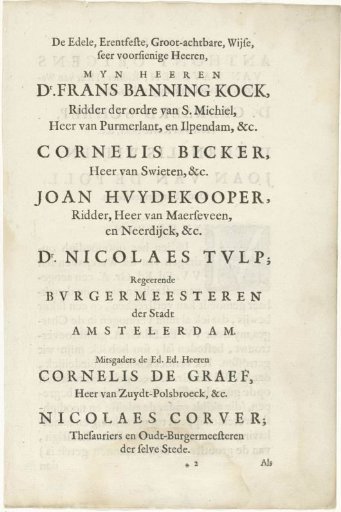 Text Plate from Henrich Ruse, Versterckte Vesting, 1654
