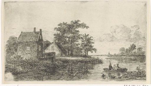 Three men in a boat