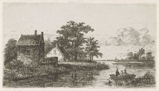 Three men in a boat