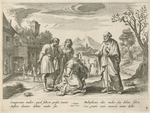 Elisha helps a poor widow