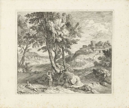 Landscape with a Man and a Woman