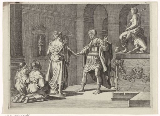 Jason and Medea at the Altar of Diana