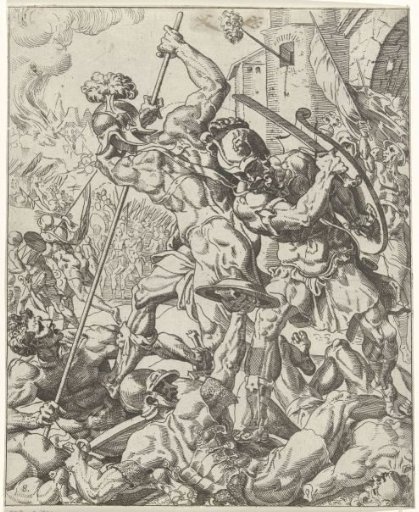 Vlucht van het Assyrische leger