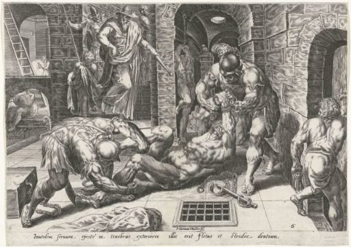 The Wicked Servant Cast into a Dark Prison