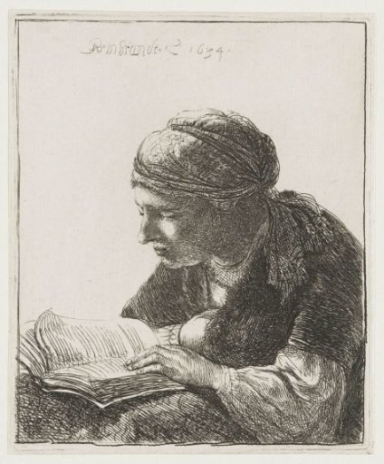 Woman reading