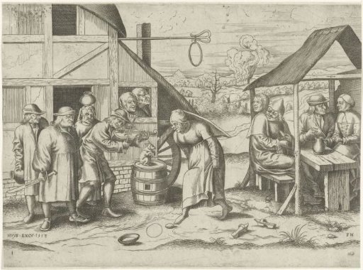 Peasant Woman Dances the Egg Dance