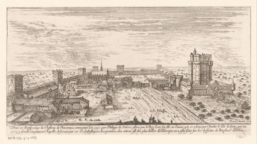 View of the Château de Vincennes