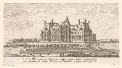 View of the Château de Maisons