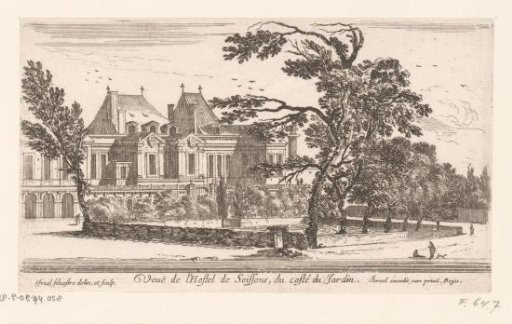 View of the garden of the prior of the Templars