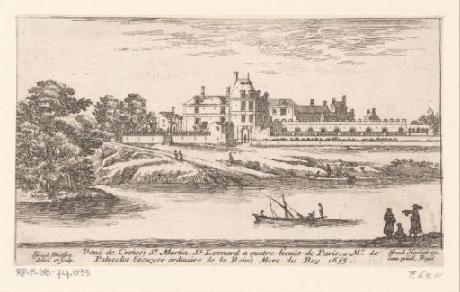 View of the St. Martin Canal outside Paris