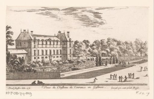 View of Courances Castle