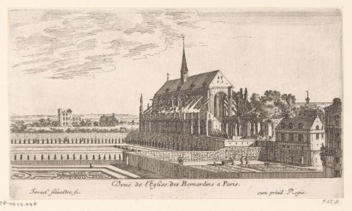 View of the church of Saint-Bernard