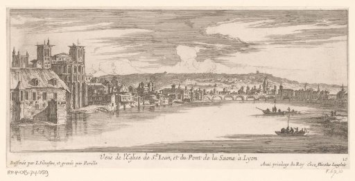 View of the cathedral of Lyon