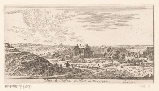 View of Château de Nuits
